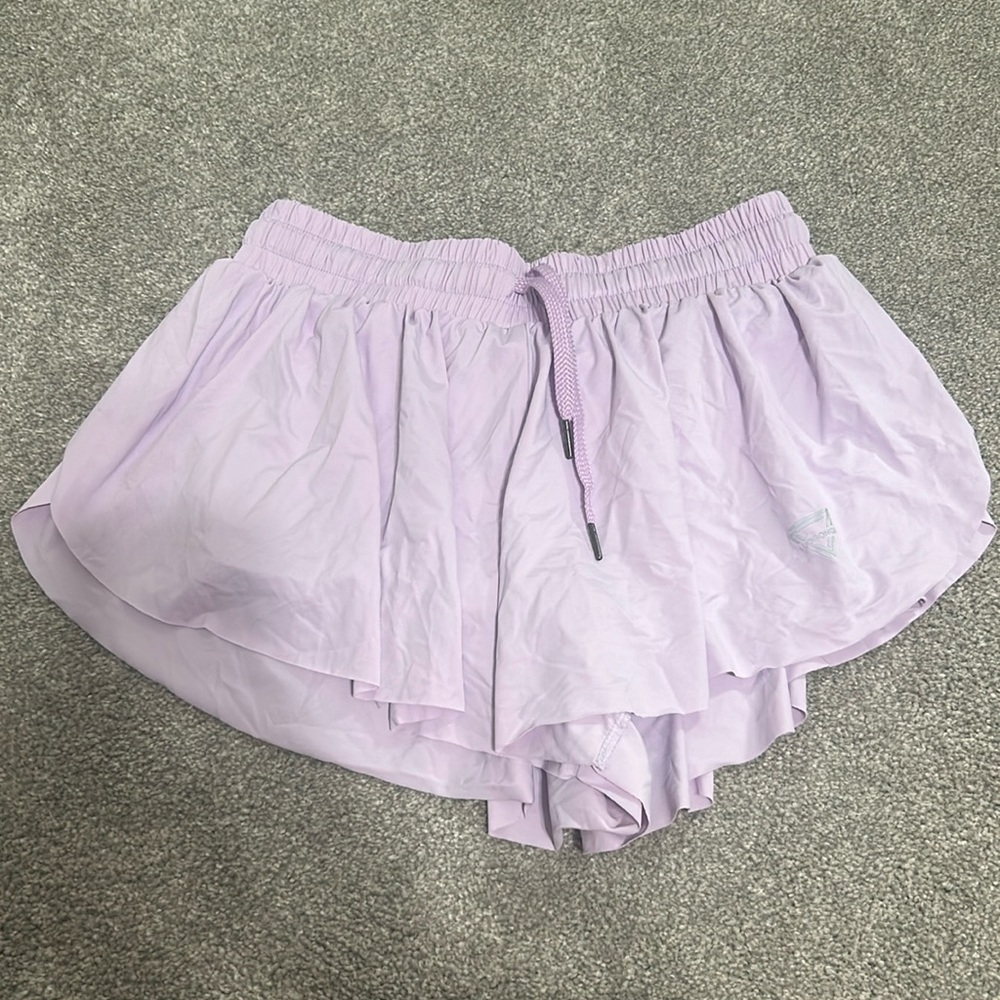 Purple running/ style shorts